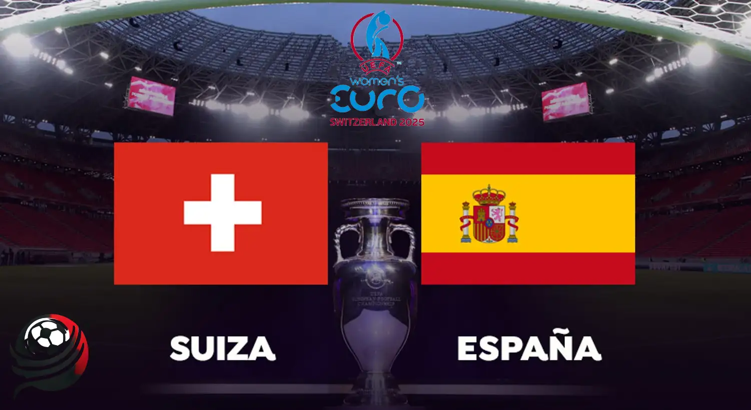 Ver partido españa vs suiza eurocopa 2025 canal y horario